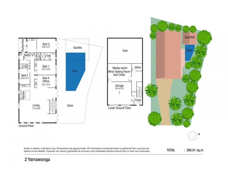 2 Yarrawonga Drive, Castle Hill QLD 4810 Floorplan