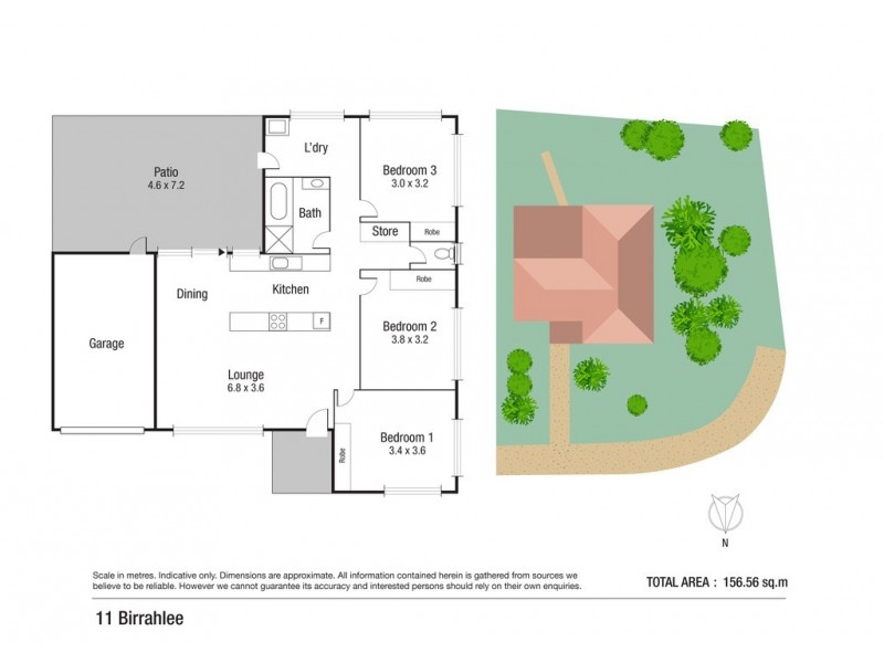 11 Birrahlee Crescent, Kirwan QLD 4817 Floorplan