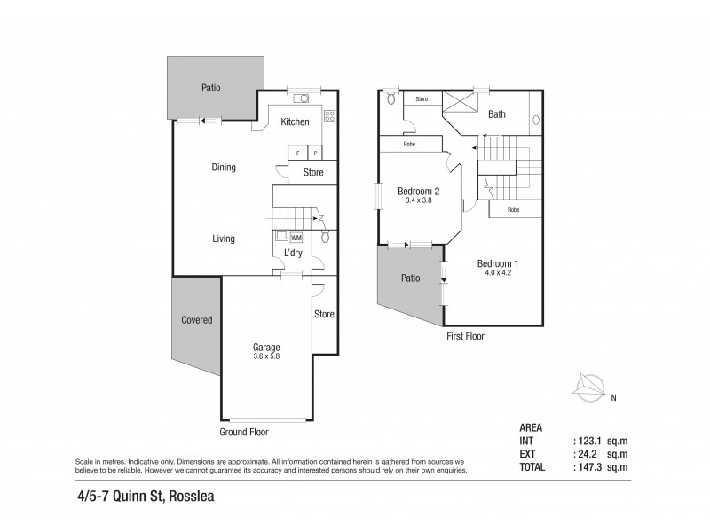4/5-7 Quinn Street, Rosslea QLD 4812 Floorplan