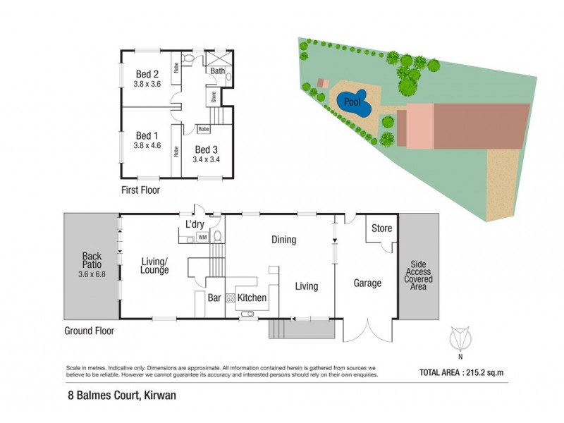 8 Balmes Court, Kirwan QLD 4817 Floorplan