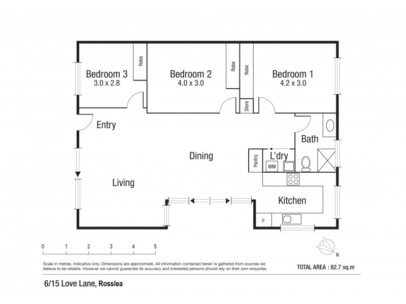 6/15 Love Lane, Rosslea QLD 4812 Floorplan