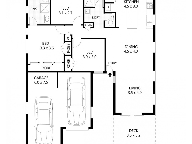 6/97-101 Livingstone Street, West End QLD 4810 Floorplan