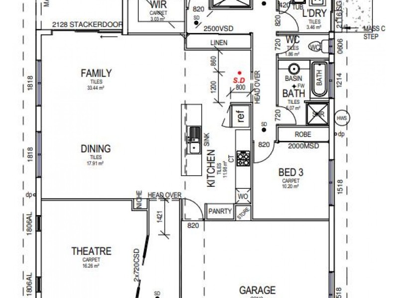 77 Daydream Circuit, Burdell QLD 4818 Floorplan