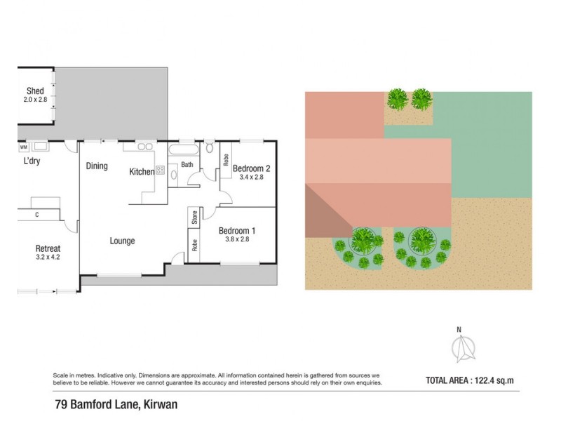 1/79 Bamford Lane, Kirwan QLD 4817 Floorplan