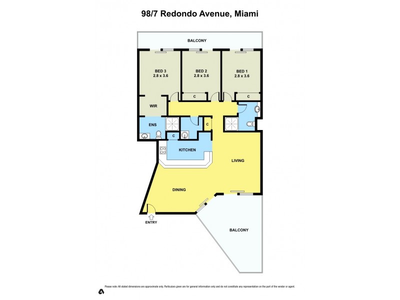 98/7 REDONDO AVENUE, Miami QLD 4220