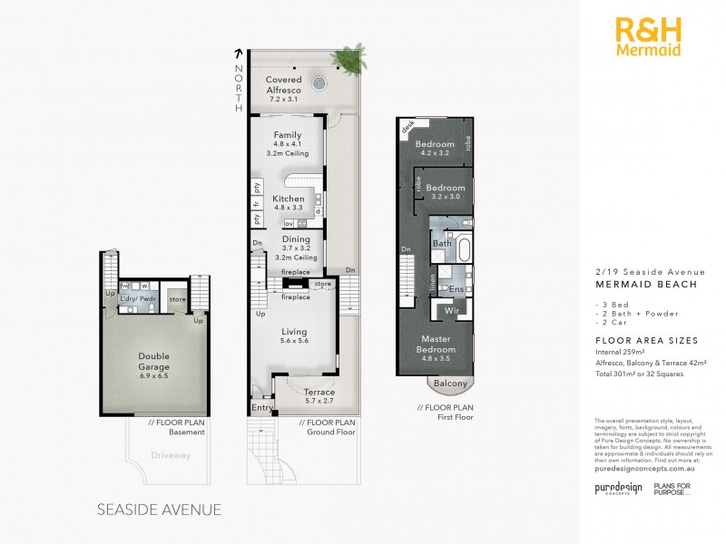 2/19 SEASIDE AVENUE, Mermaid Beach QLD 4218 Floorplan
