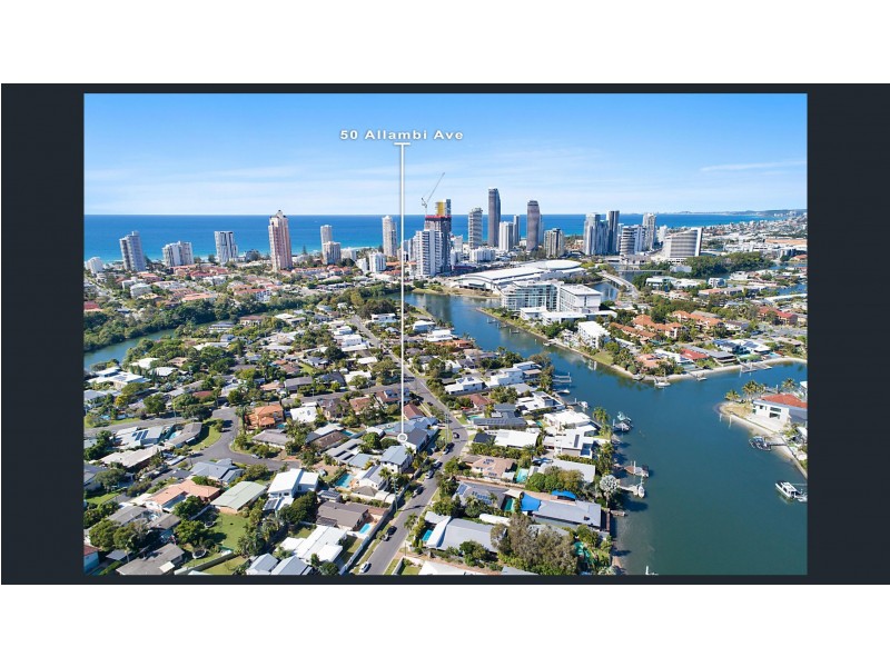 50 ALLAMBI AVENUE, Broadbeach Waters QLD 4218