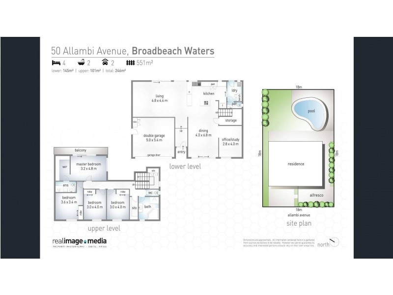 50 ALLAMBI AVENUE, Broadbeach Waters QLD 4218 Floorplan