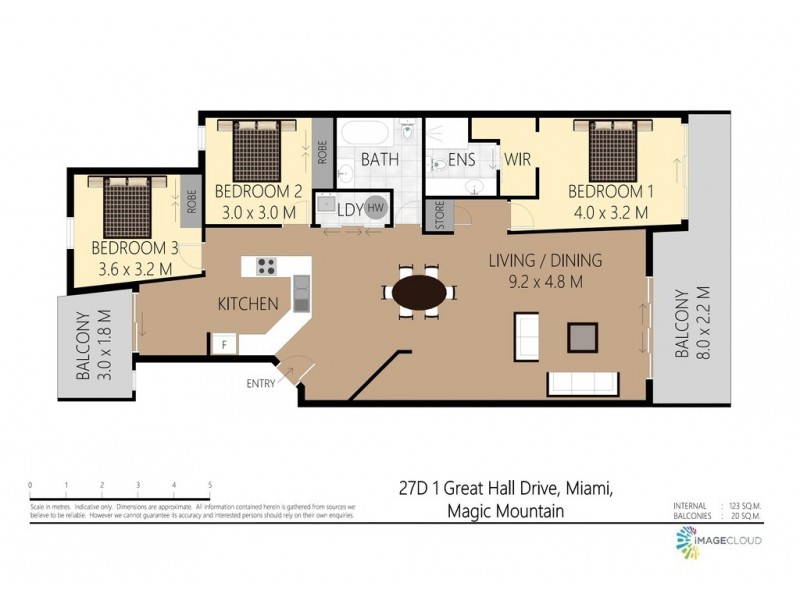 D27 Great Hall Drive, Miami QLD 4220 Floorplan