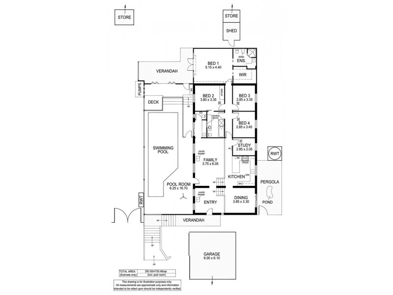 13 Salvador Street, Flagstaff Hill SA 5159 Floorplan