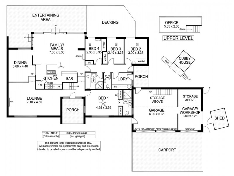 19 Lulworth Place, Flagstaff Hill SA 5159 Floorplan