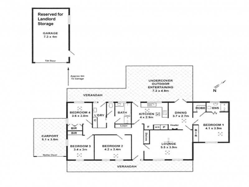 12 Bellaview Road, Flagstaff Hill SA 5159 Floorplan