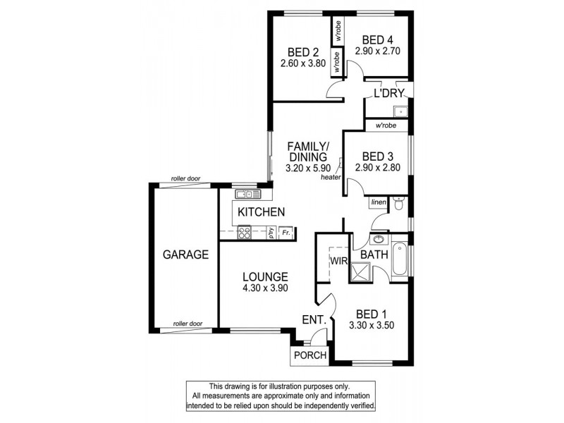 8 Flora Court, Flagstaff Hill SA 5159 Floorplan