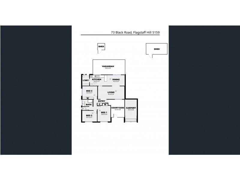 73 Black Road, Flagstaff Hill SA 5159 Floorplan