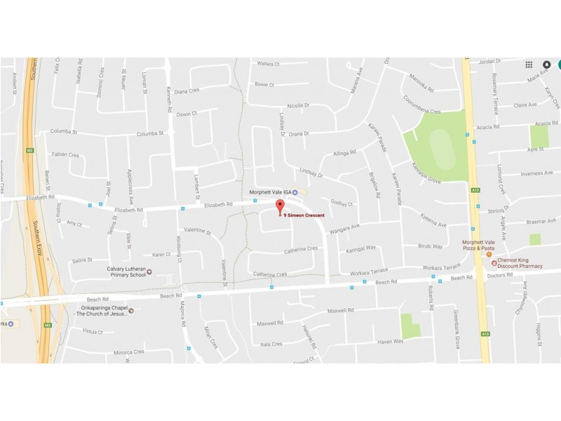 9 Simeon Crescent, Morphett Vale SA 5162 Floorplan