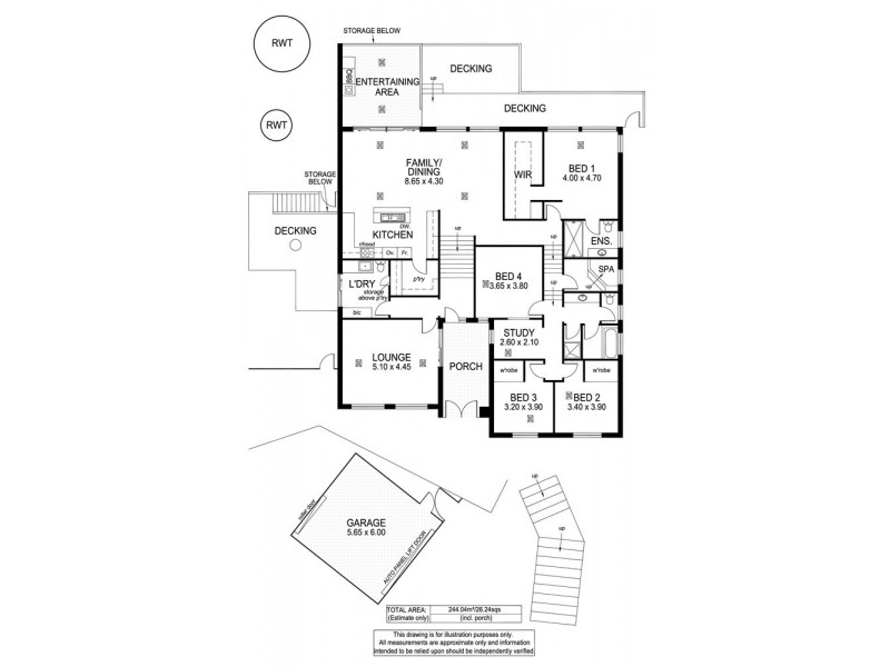 16 Salvador Street, Flagstaff Hill SA 5159 Floorplan