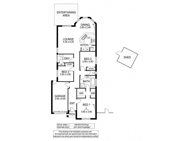 10 Corsair Street, Flagstaff Hill SA 5159 Floorplan