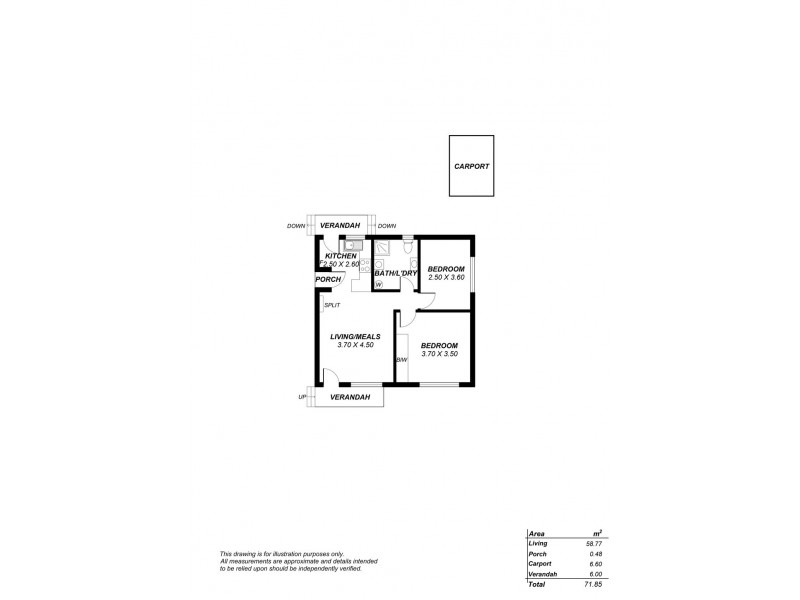 6/36 Cash Grove, Pasadena SA 5042 Floorplan