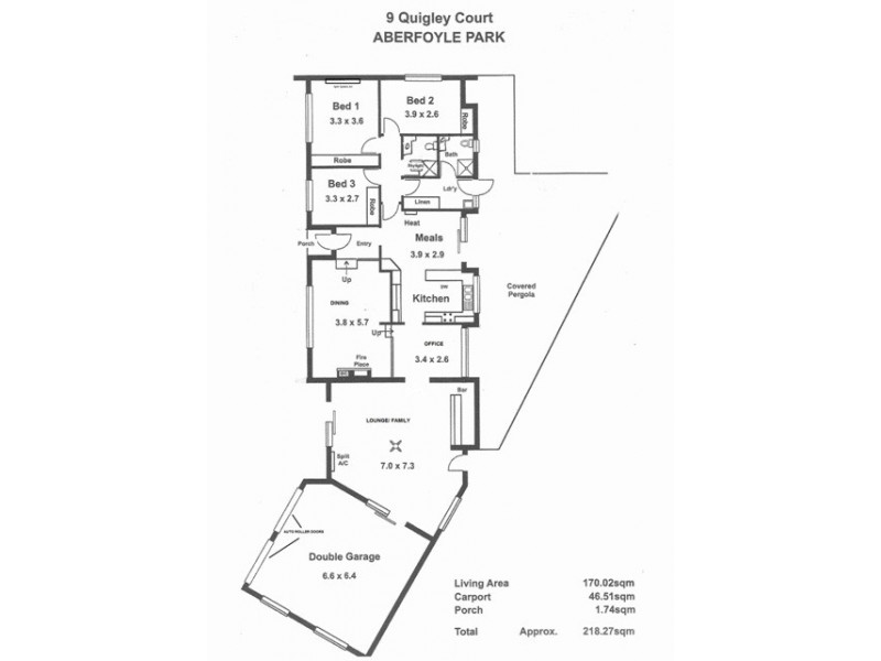 9 QUIGLEY COURT, Aberfoyle Park SA 5159