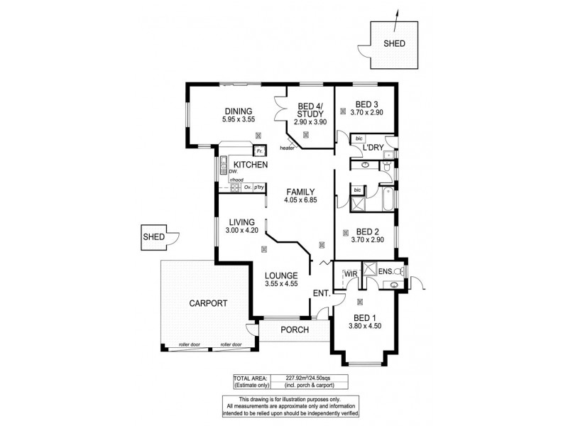 16 Monaco Circuit, Aberfoyle Park SA 5159 Floorplan