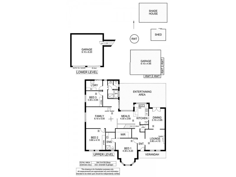 44 Glendale Avenue, Flagstaff Hill SA 5159 Floorplan