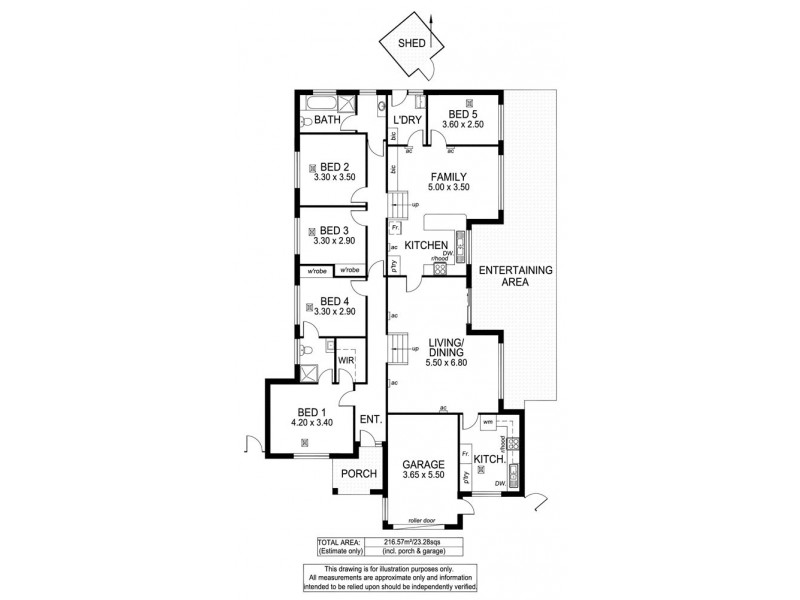 69 Glendale Avenue, Flagstaff Hill SA 5159 Floorplan