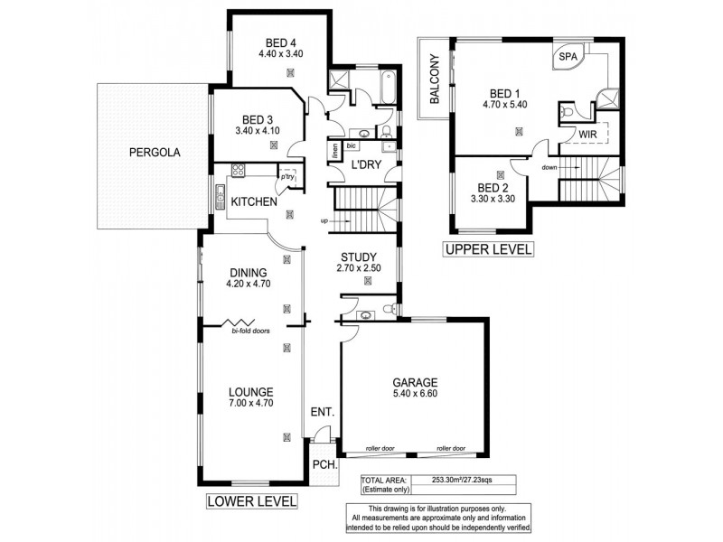 43 Ironbark Avenue, Flagstaff Hill SA 5159 Floorplan