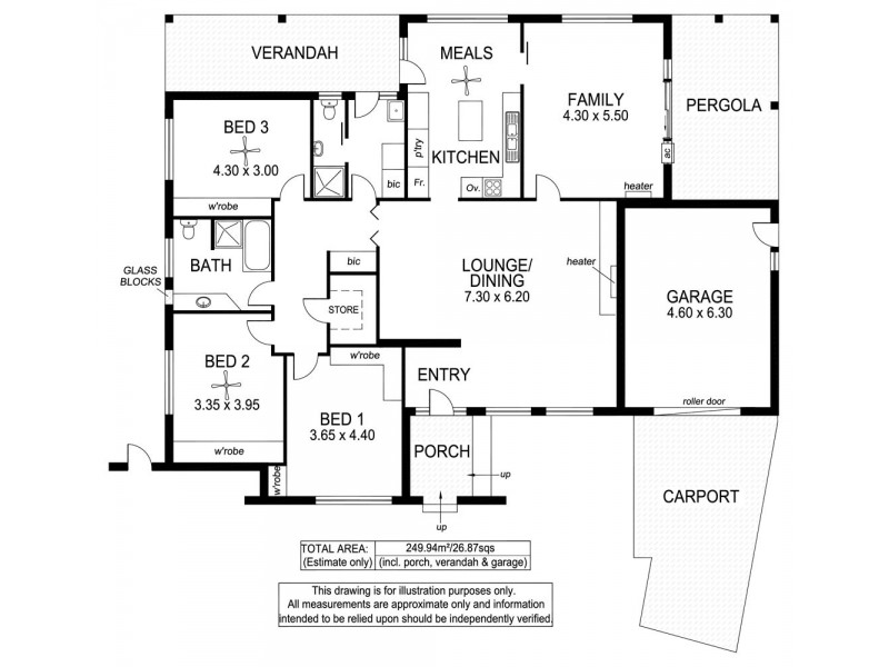 24 Vynland Drive, Flagstaff Hill SA 5159 Floorplan