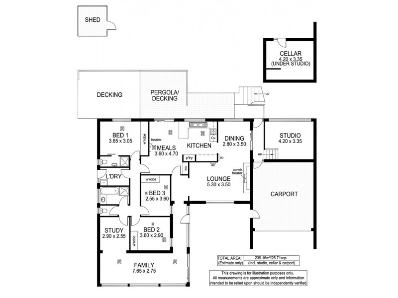 7 Gorelon Drive, Flagstaff Hill SA 5159 Floorplan