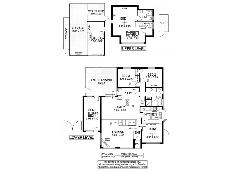 41 Daveys Road, Flagstaff Hill SA 5159 Floorplan