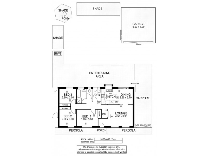 8 Abberton Street, Flagstaff Hill SA 5159 Floorplan