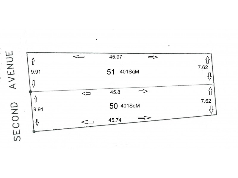 78 Lot 50 and 51 Second Avenue, Moana SA 5169