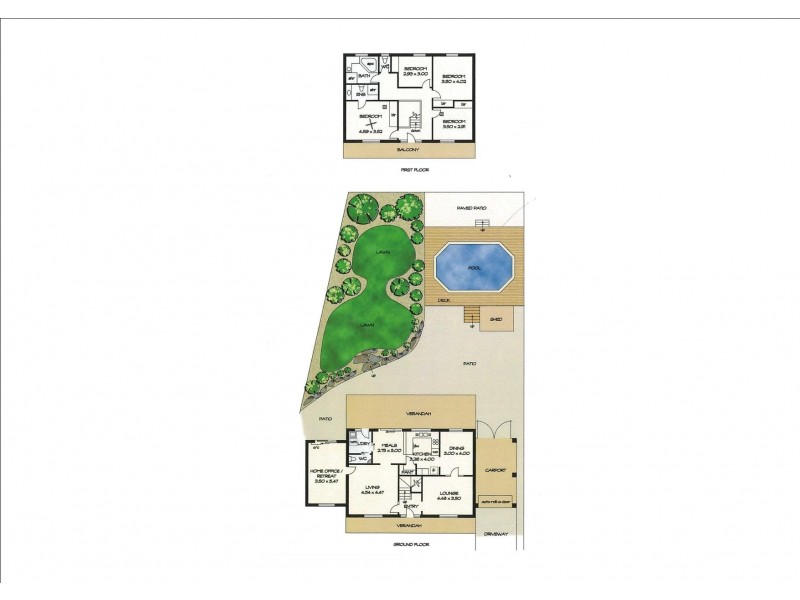 1 Shelter Court, Aberfoyle Park SA 5159 Floorplan