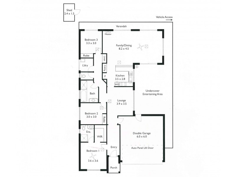 11 Glen Eyre Court, Aberfoyle Park SA 5159 Floorplan