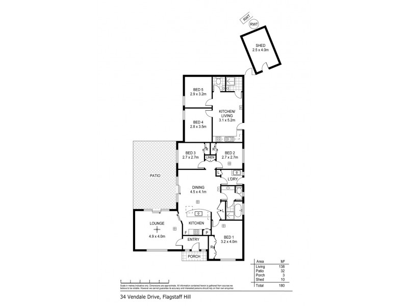 34 Vendale Drive, Flagstaff Hill SA 5159