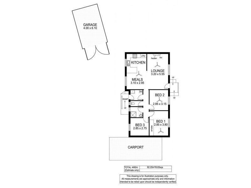 39 Follett Street, Aldinga Beach SA 5173 Floorplan