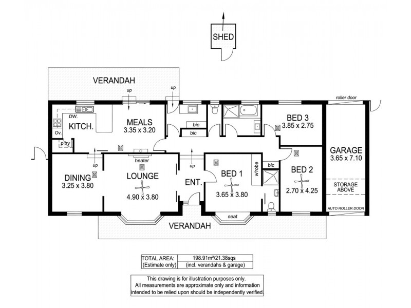 50 Birman Crescent, Flagstaff Hill SA 5159 Floorplan