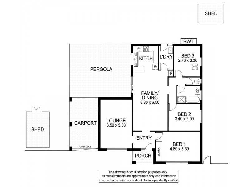 7 Bennett Close, Aberfoyle Park SA 5159 Floorplan