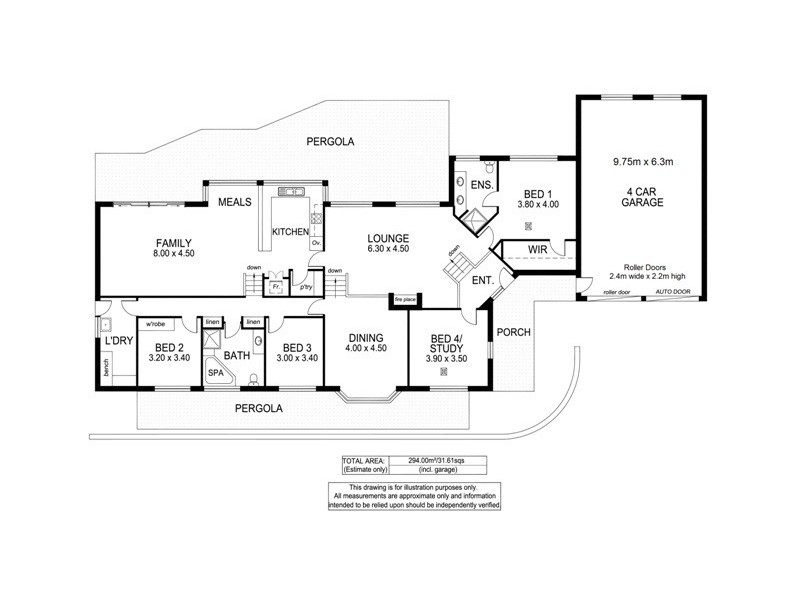 63 York Drive, Flagstaff Hill SA 5159 Floorplan