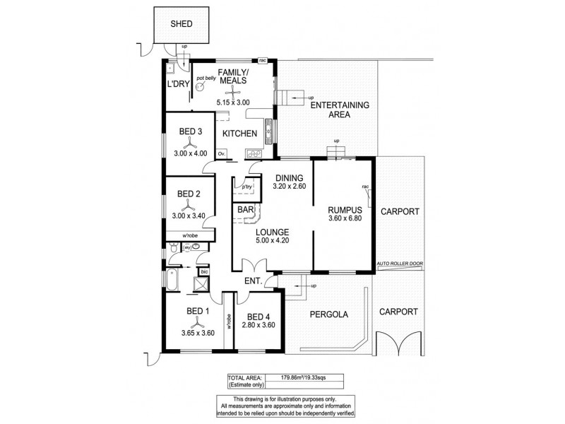 21 Glenhuntly Drive, Flagstaff Hill SA 5159 Floorplan