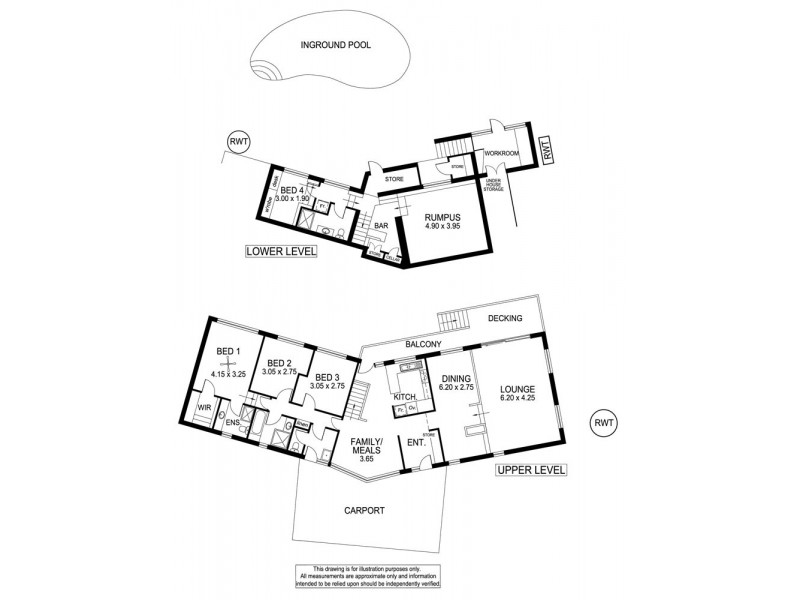 49 Hillcrest Drive, Eden Hills SA 5050 Floorplan