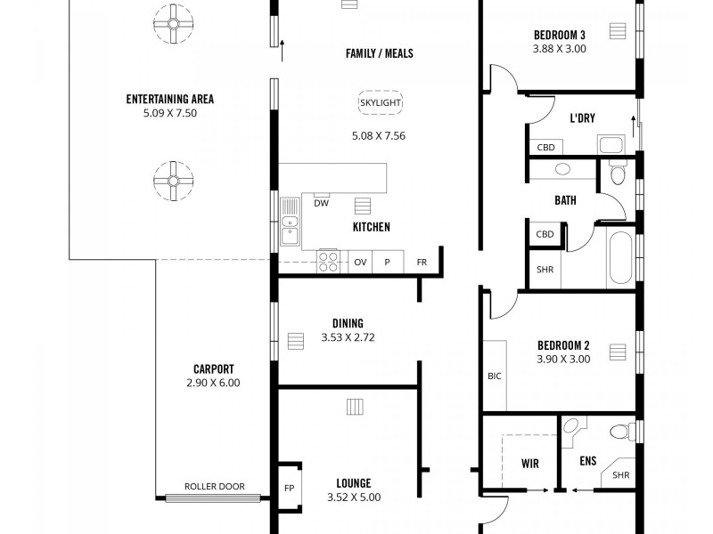 28 Eucalypt Circuit, Flagstaff Hill SA 5159 Floorplan