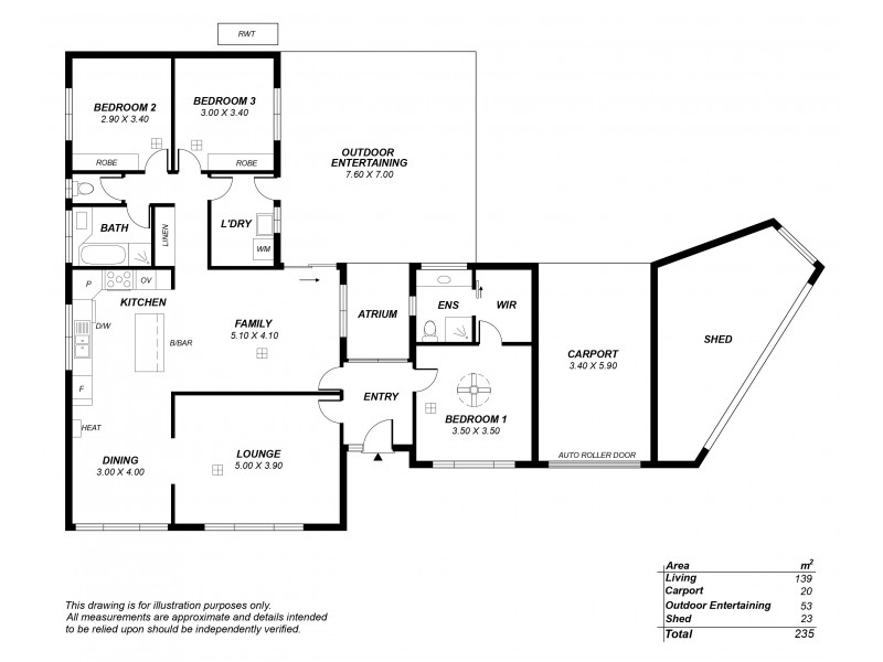 6 Courageous Avenue, Happy Valley SA 5159 Floorplan