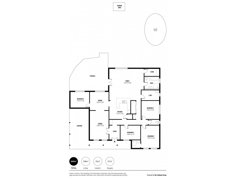 32 Meadow Avenue, Hawthorndene SA 5051 Floorplan