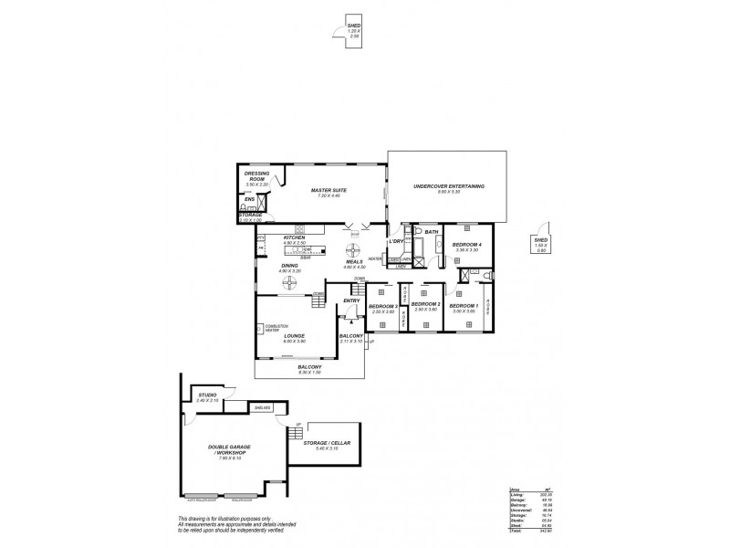 4 Jacaranda Drive, Coromandel Valley SA 5051 Floorplan