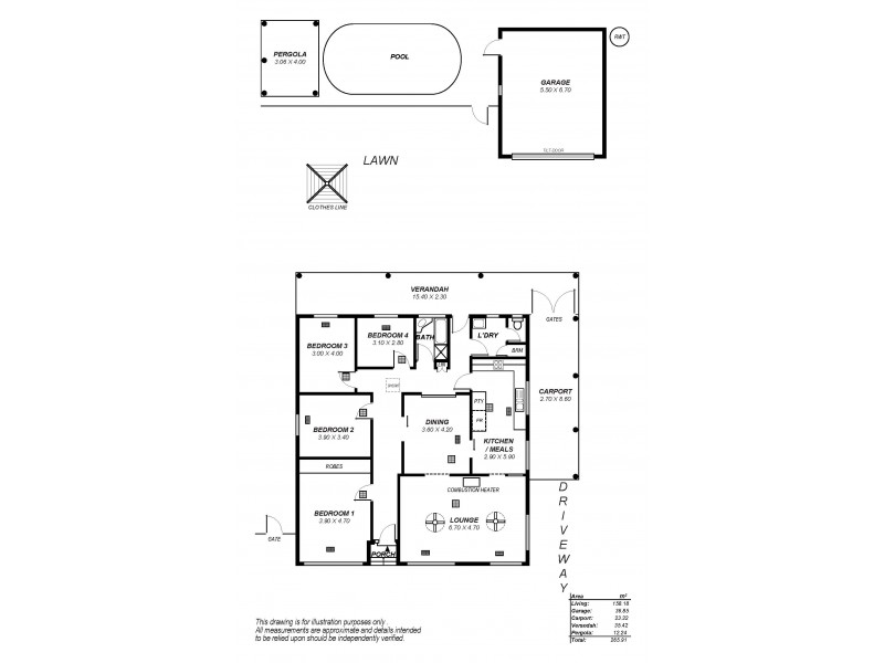 42 Laffers Crescent, Reynella SA 5161 Floorplan