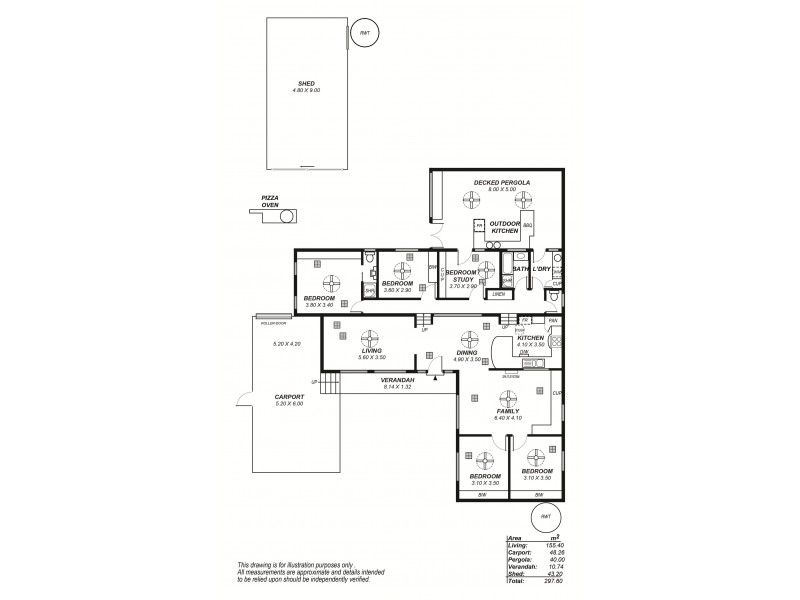 6 Catharina Street, Flagstaff Hill SA 5159 Floorplan