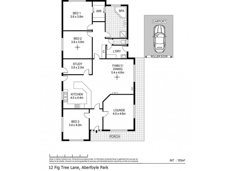 12 Fig Tree Lane, Aberfoyle Park SA 5159 Floorplan