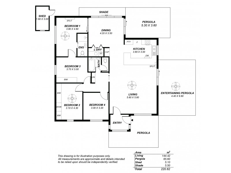 13 Grandview Grove, Sturt SA 5047 Floorplan