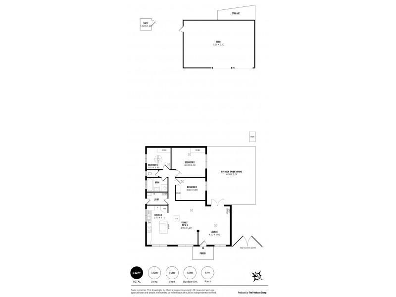 2 Deborah Road, Aberfoyle Park SA 5159 Floorplan